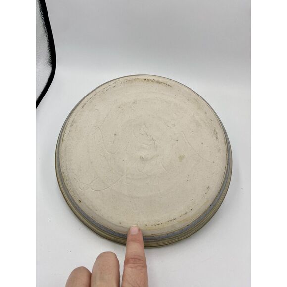 Handmade Pottery Rustic Studio Art Ceramic Platter Serving Dish Incense Holder - Picture 9 of 11